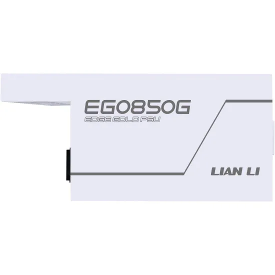 Lian Li Edge Gold EG0850G 850W 80 Plus Gold PCIe 5.1 ATX 3.1 Full Modular White Power Supply