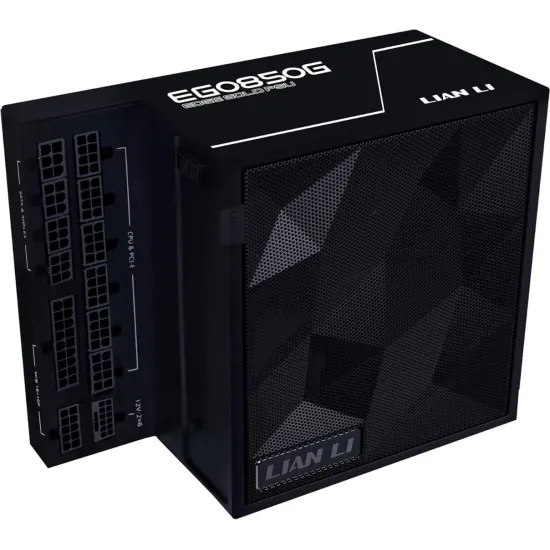 Lian Li Edge Gold EG0850G 850W 80 Plus Gold PCIe 5.1 ATX 3.1 Full Modular Power Supply