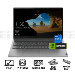 Lenovo ThinkBook G2 ITL Laptop Core i7-1165G7 8GB DDR4 256 SSD MX450 2GB 15.6" FHD Gray Lenovo ThinkBook G2 ITL Laptop Core i7-1165G7 8GB DDR4 256 SSD MX450 2GB 15.6" FHD Gray