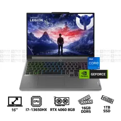 Lenovo LEGION 5 15IRX9 Laptop Core i7-13650HX 16GB DDR5 1TB SSD RTX 4060 8GB 16" 2K 165Hz Win 11