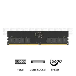 Lexar 16GB 5600MHz CL46 DDR5 Black RAM