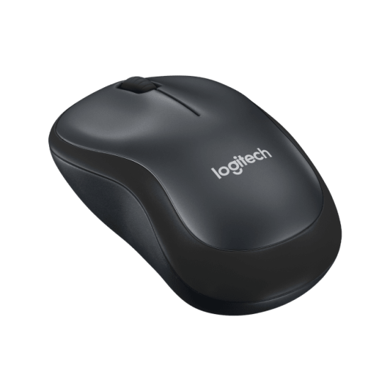 Logitech M220 Silent Wireless Mouse,Black