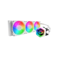 Cooler Master MasterLiquid 360 Core II ARGB Liquid Cooler White
