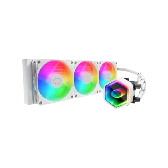 Cooler Master MasterLiquid 360 Core II ARGB Liquid Cooler White