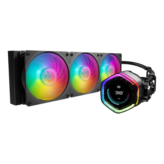 Cooler Master MasterLiquid 360 ION ARGB Liquid Cooler Black