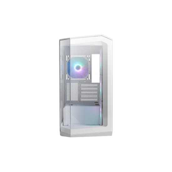 MSI MAG PANO M100R Mid Tower Case 4 Fan ARGB PZ / WHITE 