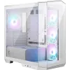 MSI MAG PANO M100R Mid Tower Case 4 Fan ARGB PZ / WHITE 