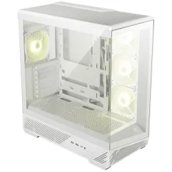MSI MAG PANO 130R PZ Mid Tower Case 4 Fan ARGB White