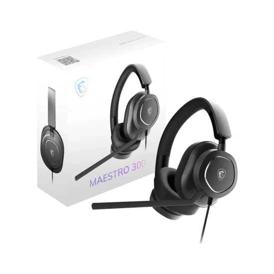MSI MAESTRO 300 USB Gaming Headset Black