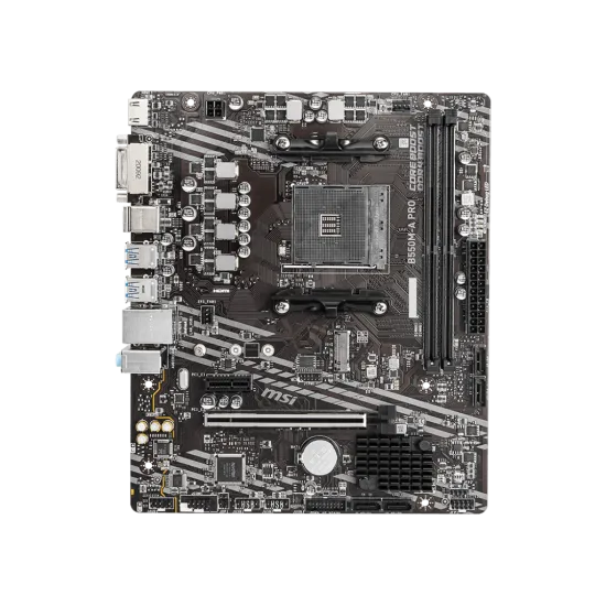 MSI B550M-A PRO AM4 Micro ATX Motherboard Black