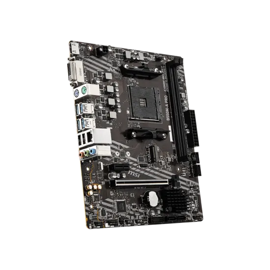 MSI B550M-A PRO AM4 Micro ATX Motherboard Black