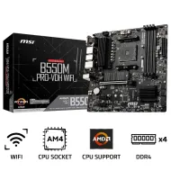 MSI B550M PRO-VDH WIFI Pro Series AM4 Micro ATX Motherboard MSI B550M PRO-VDH WIFI Pro Series AM4 Micro ATX Motherboard