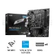 MSI PRO B760M-E DDR5 LGA1700 M-ATX Motherboard Black