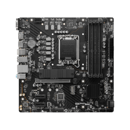 MSI PRO B760M-P DDR4 LGA1700 Micro ATX Motherboard