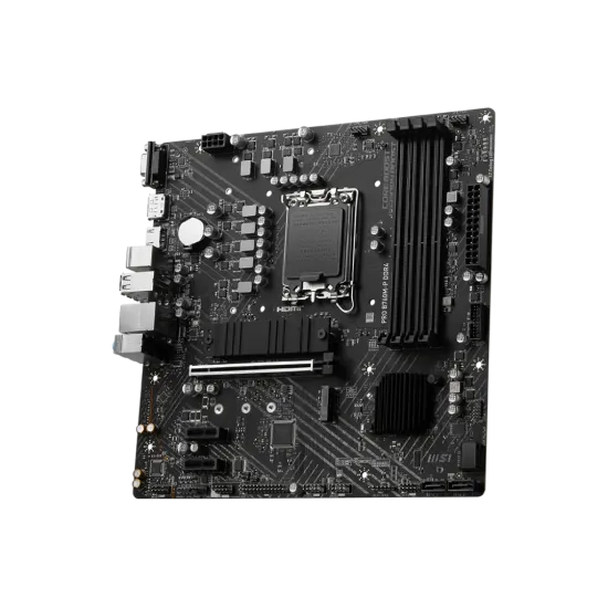 MSI PRO B760M-P DDR4 LGA1700 M-ATX Motherboard Black