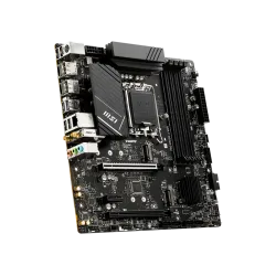 MSI PRO B760M-A DDR5 WIFI LGA1700 M-ATX Motherboard Black