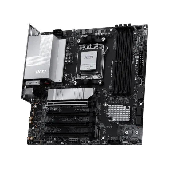 MSI PRO B850M-P WIFI DDR5 AM5 M-ATX Motherboard