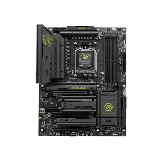 MSI MAG X870E TOMAHAWK WIFI DDR5 AM5 ATX Motherboard Black