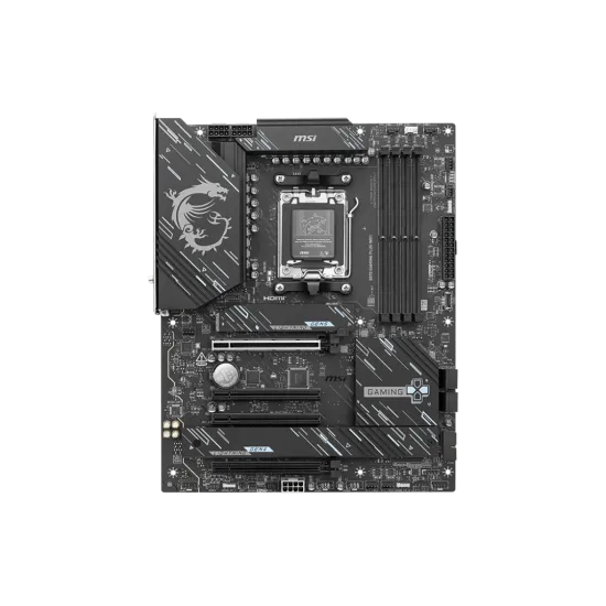 MSI X870 GAMING PLUS WIFI DDR5 AM5 ATX Motherboard Black
