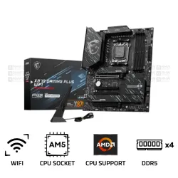 MSI X870 GAMING PLUS WIFI DDR5 AM5 ATX Motherboard Black