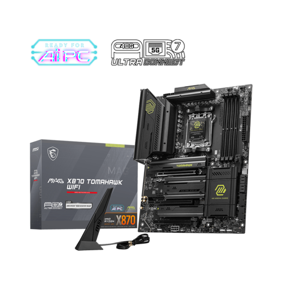 MSI MAG X870 TOMAHAWK WIFI AM5 ATX Gaming Motherboard