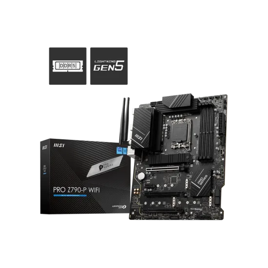 MSI PRO Z790-P DDR5 WIFI LGA1700 ATX Motherboard