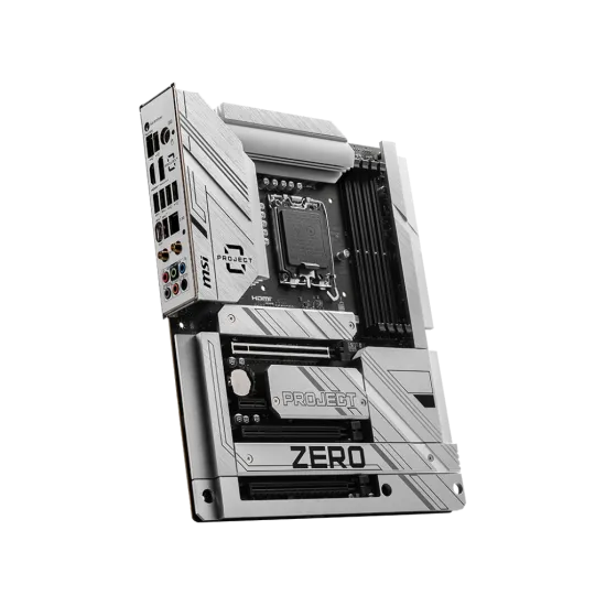MSI Z790 PROJECT ZERO DDR5 AM5 ATX Motherboard Black