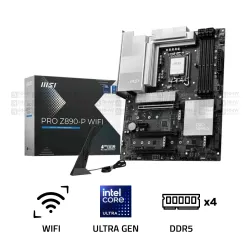 MSI PRO Z890-P WIFI DDR5 LGA 1851 ATX Motherboard Black