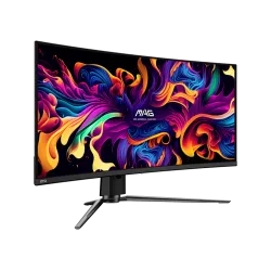 MSI MAG 341CQP Gaming 34 Inch UWQHD 175Hz 0.03ms QD-OLED FreeSync Premium Pro Black