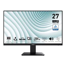 MSI PRO MP273A Monitor 27 Inch IPS 1080p 100Hz 1ms Monitor - Built-in Speaker – Eyesight Protection