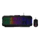 MSI FORGE GK100 Wired Gaming Combo Keyboard and Mouse 6400 DPI 7 Buttons Arabic English Black