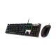 MSI FORGE GK310 Wired Gaming Combo Keyboard and Mouse 7200 DPI 7 Buttons Arabic English Black