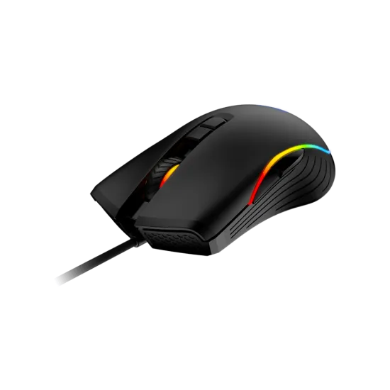 MSI FORGE GM300 RGB Wired Gaming Mouse 7200 DPI 7 Buttons Black
