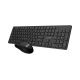 MSI FORGE K200 Wireless Office Combo Keyboard and Mouse 1600 DPI 5 Buttons English Black