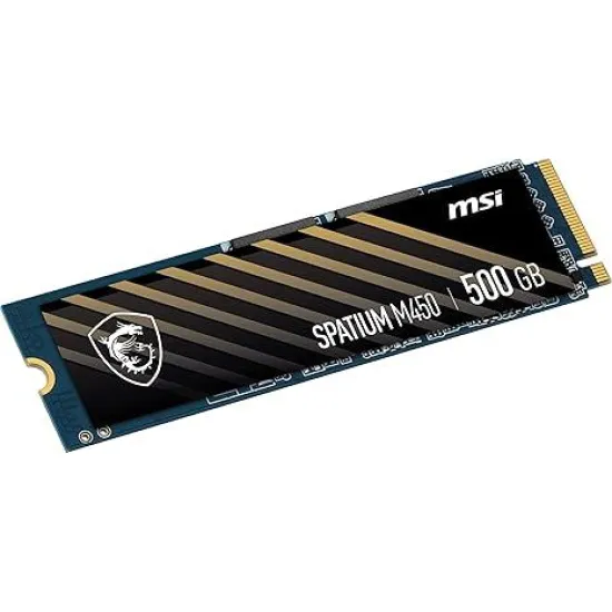 MSI SPATIUM M450 500GB PCIe 4.0 Nvme M.2 SSD