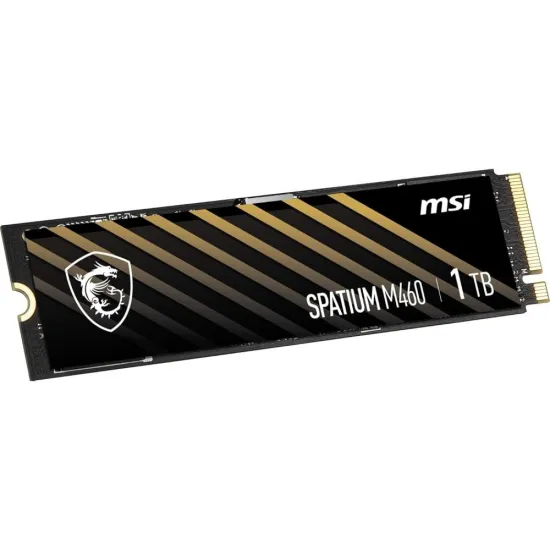 MSI SPATIUM M460 1TB PCIe 4.0 Nvme M.2 SSD