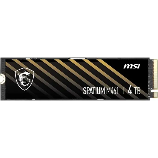 MSI SPATIUM M461 4TB PCIe 4.0 Nvme M.2 SSD