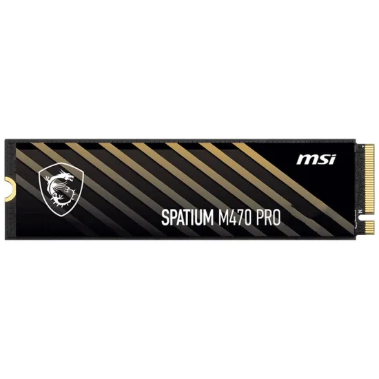MSI SPATIUM M470 PRO 2TB PCIe 4.0 NVMe M.2 SSD