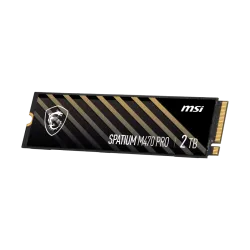 MSI SPATIUM M470 PRO 2TB PCIe 4.0 NVMe M.2 SSD