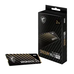 MSI SPATIUM M470 PRO 2TB PCIe 4.0 NVMe M.2 SSD