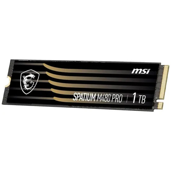 MSI SPATIUM M480 PRO 1TB PCIe 4.0 Nvme M.2 SSD