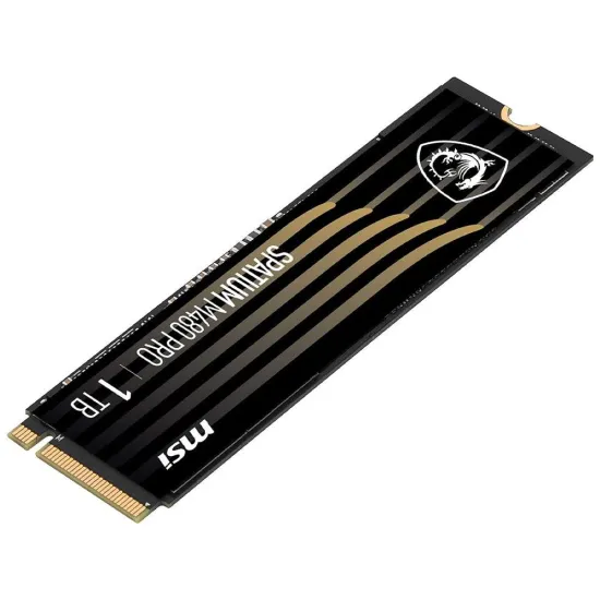 MSI SPATIUM M480 PRO 1TB PCIe 4.0 Nvme M.2 SSD