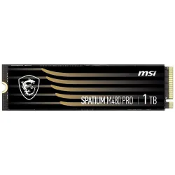 MSI SPATIUM M480 PRO 1TB PCIe 4.0 Nvme M.2 SSD
