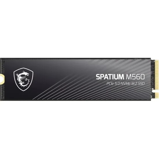 MSI SPATIUM M560 1TB PCIe 5.0 NVMe M.2 SSD