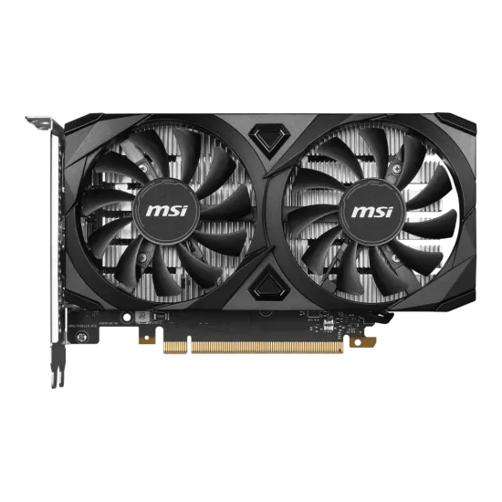 MSI GeForce RTX 3050 VENTUS 2X 6GB GDDR6 OC Graphics Card Black