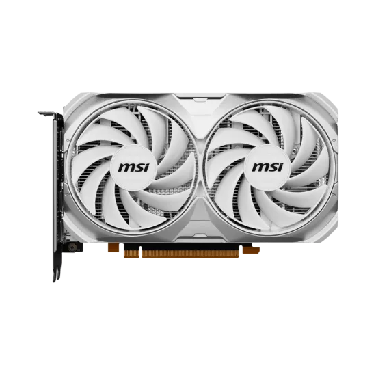 MSI GeForce RTX 4060 VENTUS 2X 8G OC GDDR6 OC Graphics Card White