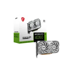 MSI GeForce RTX 4060 VENTUS 2X 8G OC GDDR6 OC Graphics Card White