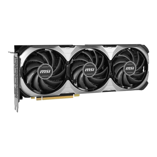 MSI GeForce RTX 4060 Ti VENTUS 3X E1 8G OC GDDR6 OC Graphics Card Black