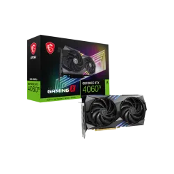 MSI GeForce RTX 4060 Ti GAMING X 8G OC GDDR6 OC Graphics Card Black