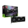 MSI GeForce RTX 4060 Ti GAMING X SLIM 16G GDDR6 OC Graphics Card Black